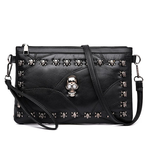 Fashion Patchwork Sheepskin Leather Women Handbag