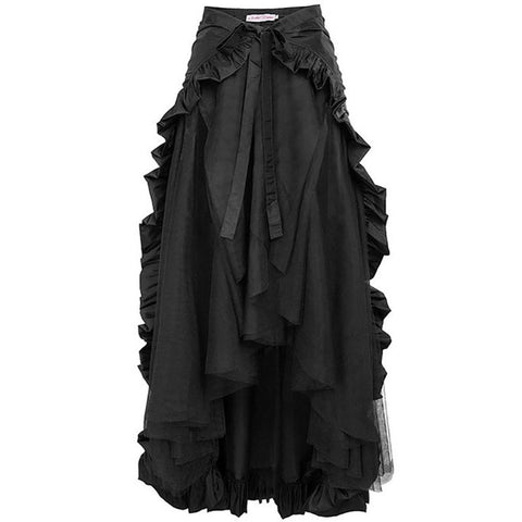Women Skirts Black Gothic