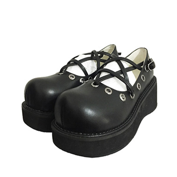 Women Shoes Pentagram Gothic