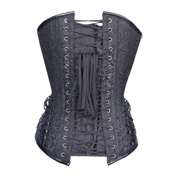 Steampunk 16 Bones Steel Corset Gothic Clothing