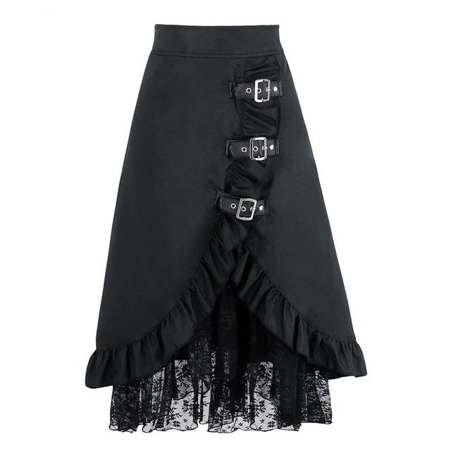 Women Skirts Long Maxi Steampunk