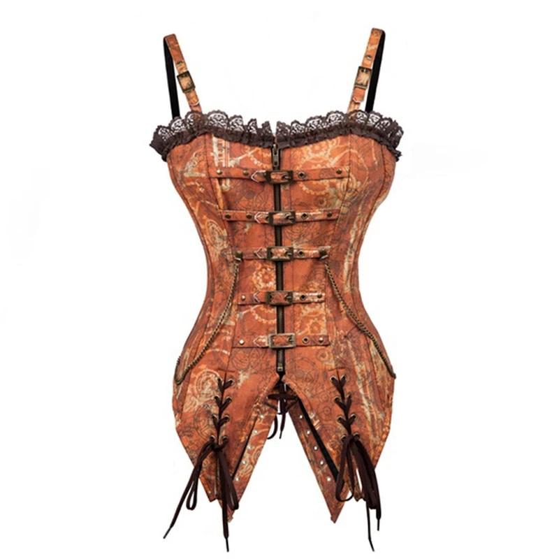 omen Steampunk Corset Gothic