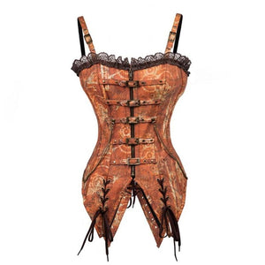 omen Steampunk Corset Gothic