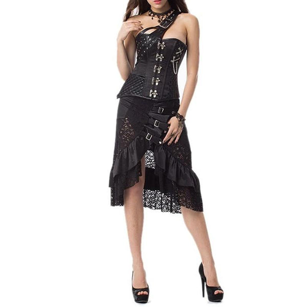 Women Skirts Long Maxi Steampunk