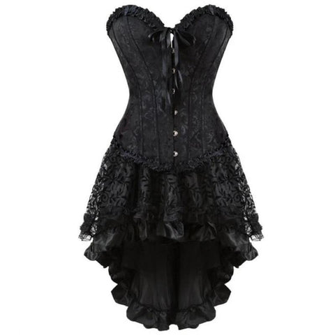 Black Corsets Bustiers Gothic